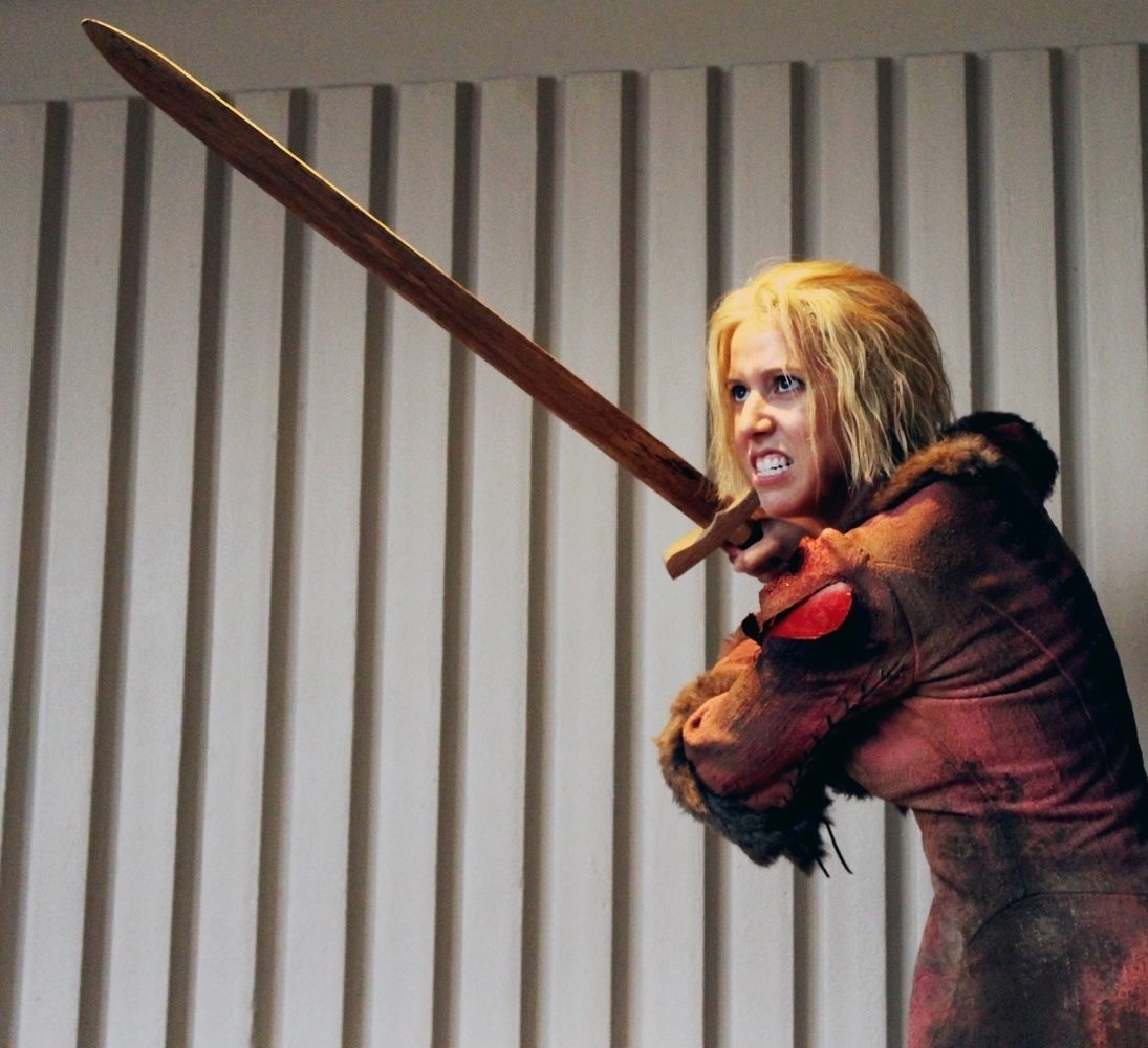 roxannameta:  justbetsycostumes:  Brienne of Tarth, Game of Thrones Photos by celticruinsdesigns.