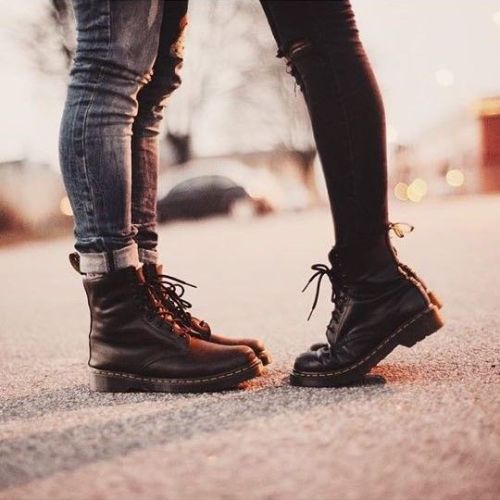 imawitchywitch: I want a girlfriend to share boots and leather jackets with