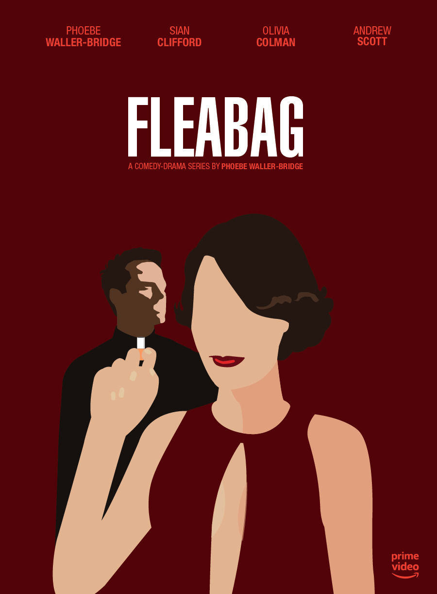 Fleabag Art Shows Pop TV UK Show Television British Comedy Chaos Taza de café con Leche 11 oz