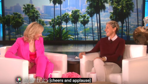 ellenlovesportia:Cate Blanchett should be on Ellen more often I AM BROKEN. ELLEN WENT FOR IT I’M SO 