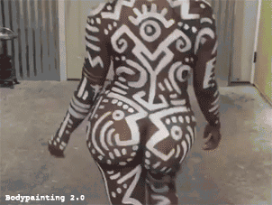 bodypainting20:  Bodypaint &amp; booty by Eddy 