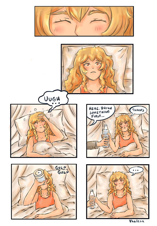 sick fic, but it’s a comic