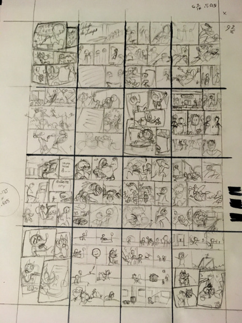 This is actually my first time thumbnailing one of my comics, if you can believe it! Now onto the ha