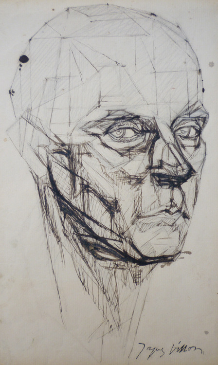 “Self Portrait” Jacques Villon, 1938
