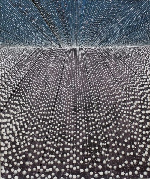 the-cinder-fields: Barbara Takenaga, Nebraska painting EL-1, 2010