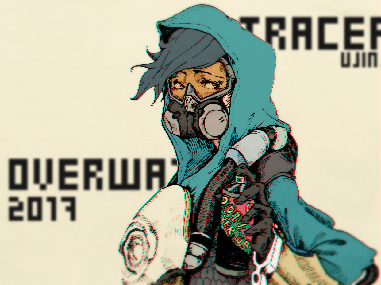 borealisowl: D.Va 2017, Genji 2017, Tracer 2017 / 鱿人  OQ