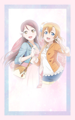 aqouse:  Riko and Honoka wallpapers (requested