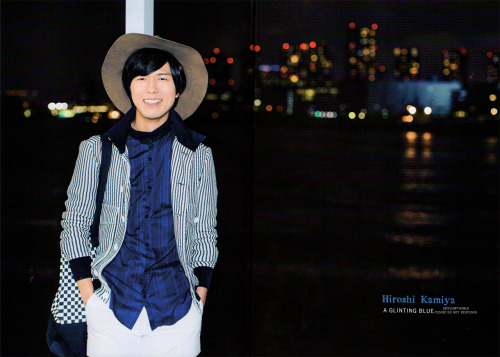 seiyuu:Kamiya Hiroshi in Voice Newtype No. 59 Please do not reupload / repost my scans anywhere