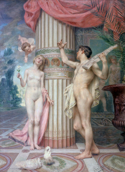 Amor e Psyche1891José Veloso Salgado (1864–1945)Oil on canvasMuseu Nacional de Arte Contemporânea - 