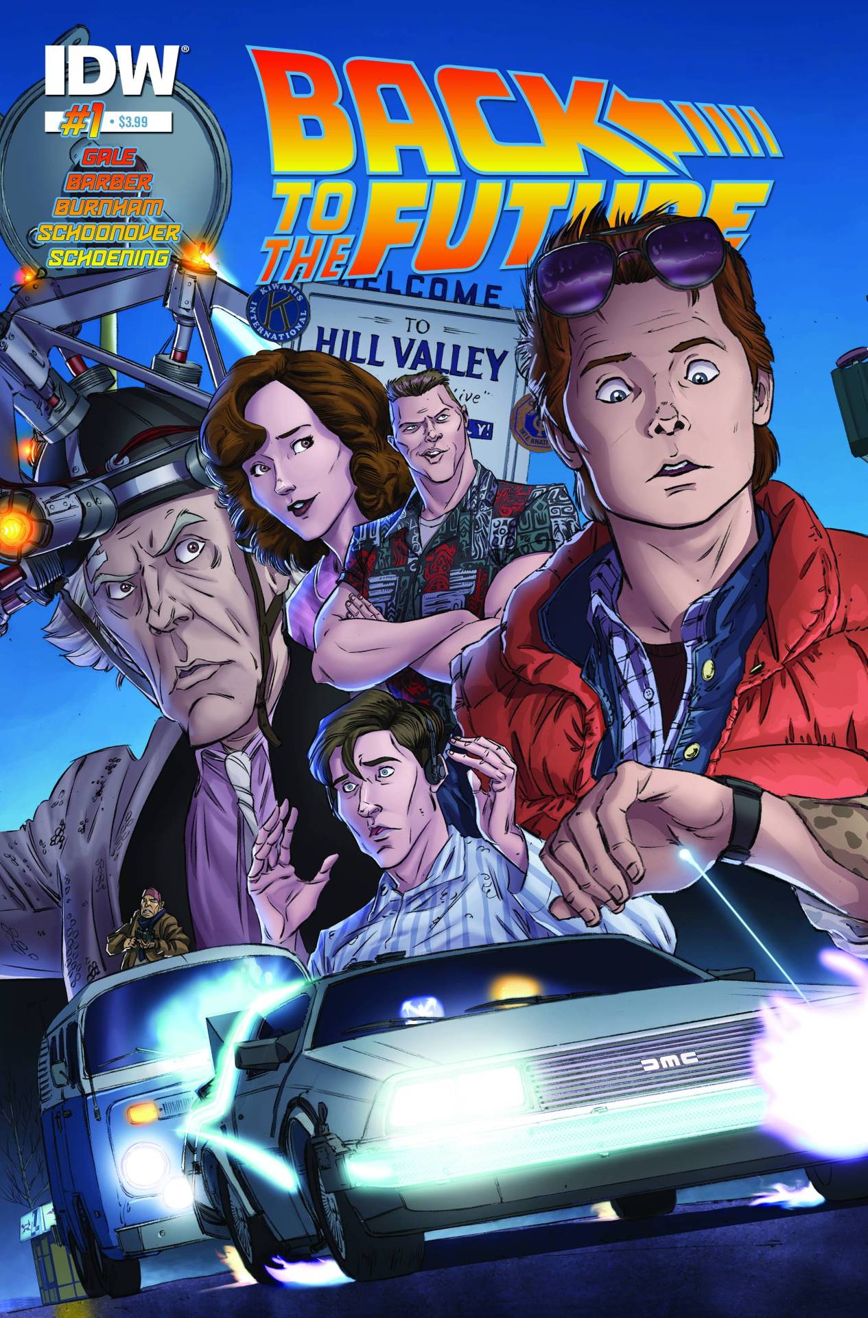 Plug in your Flux Capacitor, accelerate to 88 MPH and prepare to experience untold tales and alternate timelines from the Back to the Future universe! Original BTTF screenwriter Bob Gale takes Marty and Doc Brown on new adventures starting with Back...