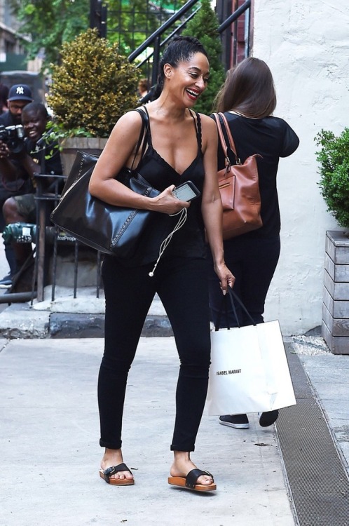 blvck-unicornn: loversinthebodega: Tracee Ellis Ross Out &amp; About Mother.