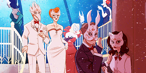  Favourites fan arts: Burial at sea, Bioshock Infinite.  Credits (1,2,3,4). 
