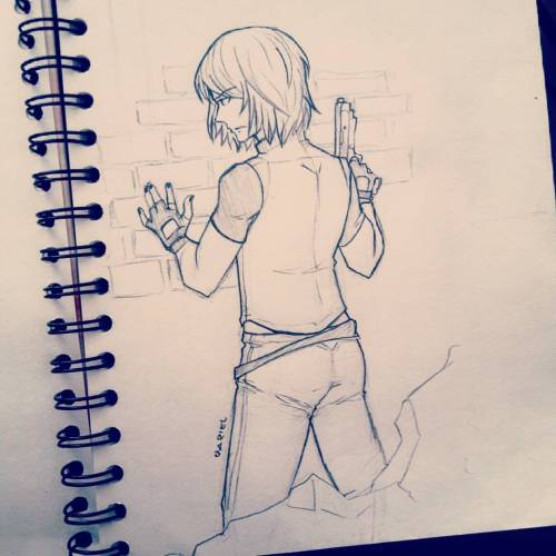 A quick sketch of Mihael. He is so sassy, seriously&hellip; #deathnote #mello #mihaelkeelh #sket