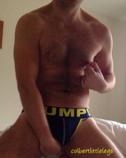 colbertlittlelegs:  Colbertlittlelegs jockstrap Friday 13 Dec 13