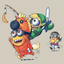 thecyberwolf:  Legend of Minion Created by Louis Wulwick (Lulu Dub You) / Find this Artist on DeviantArt - Twitter - Facebook /  Buy this print on RedBubble