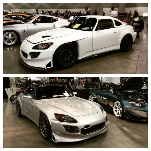 Two of our favorite s2000&rsquo;s from @autoconevents earlier today. Well-done builds with authe