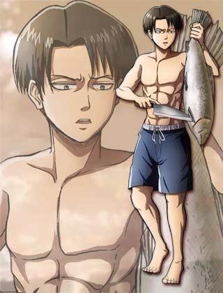  And here&rsquo;s the full-length of Levi vs. The Big Ass Fish from Hangeki