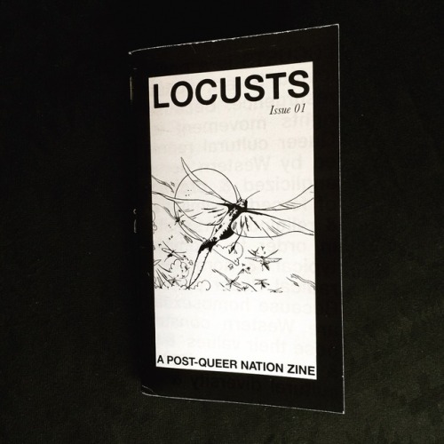 @locustszine is honored to announce our first issue of LOCUSTS: A Post-Queer Nation Zine. This issue