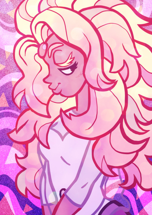 siins:  It started w me wanting to draw rainbow quartz but then it kinda kept coming.. i think its pretty safe to say these are my favorite gems and fusions *u*