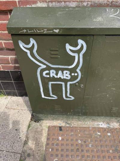 notsowittywriter:New graffiti in Norwich!