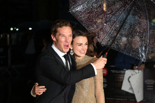 karin-woywod:Hi-Res ! 2014 10 08 - 58th BFI London Film Festival - Premiere Red Carpet ’ The Imitati