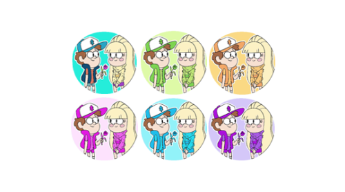 imacreepygirl:Dipcifica icons from the Gravity Falls coloring book requested by anonymousPlease li