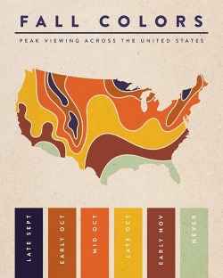 mapsontheweb:Peak viewing times for fall