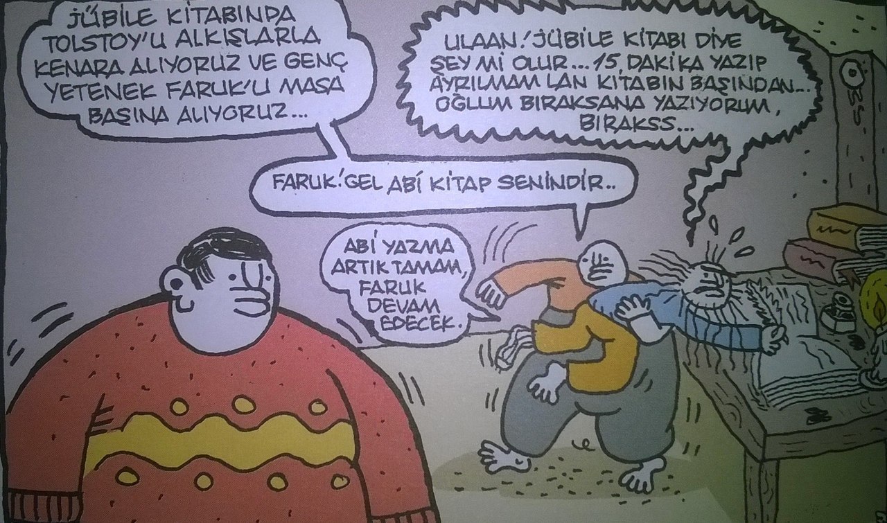 - Jübile kitabında...