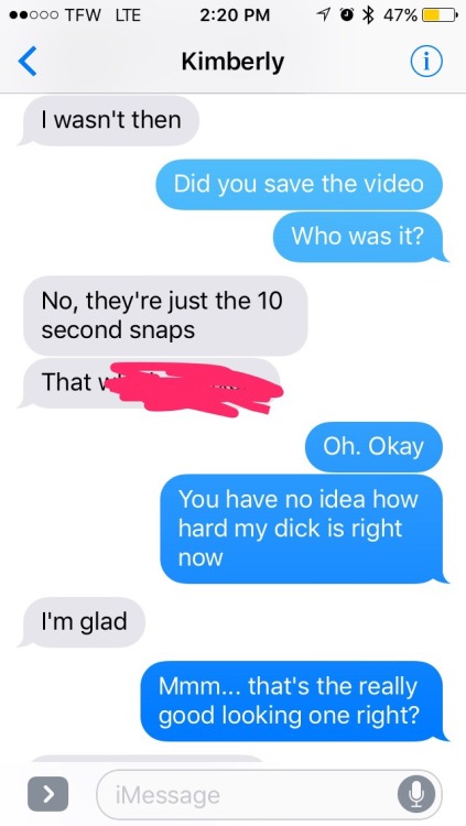 hotwife-texts: Our first sort almost hotwife experience!!!! She sent this to me while I was at work.