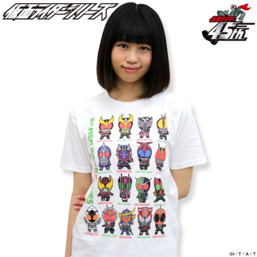 Premium Bandai has announced May pre-orders for several new Kamen Rider & Super Sentai t-shirts!
