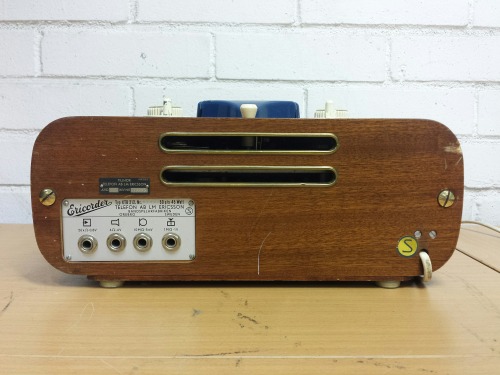 L.M. Ericsson Ericorder KTB 212 Reel-To-Reel Magnetophone, 1957
