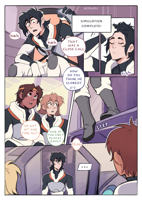 ikimaru:VR/college AU part 14-2!Lance isn’t