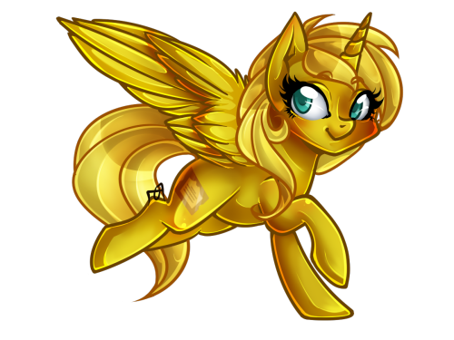 Commission for da0krager on Deviantart. Golden Ticket!  She&rsquo;s really cute~ April