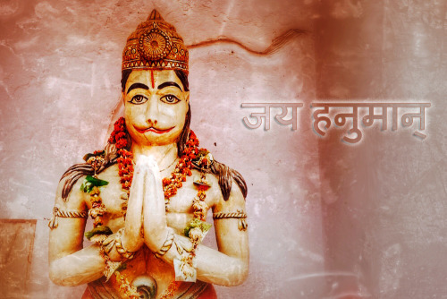 May you and your family be blessed with joy and peace today on Hanuman Jayanti and always! जय हनुमान