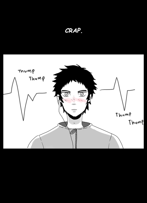 struck by your electric love / OR: Akaashi realizes that he’s fallen in love with his captain. 