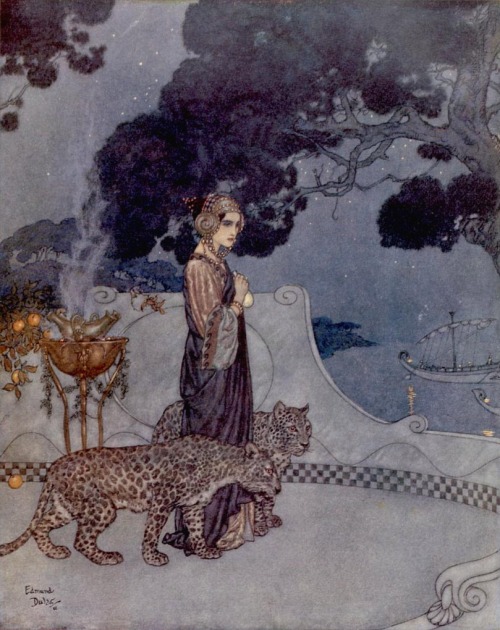 brudesworld: Circe the Enchantress by Edmund Dulac (L'Illustration magazine, 1911)