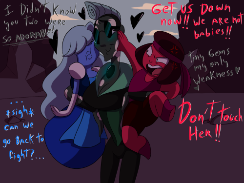 scaitblue:    ♥    ♥  tiny gems are her only weakness   ♥  ♥      > u< <3