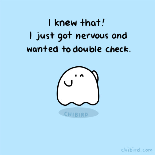 This shy little ghost might’ve forgotten the words at the time, but they’re really proud of you, as 