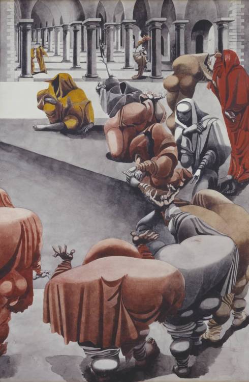 Wake, by Edward Burra, Tate Modern, London.