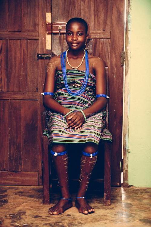 Portraits of Ghana, Africa my Home Traditionally dressed young bride&rsquo;s maid. Traditional K