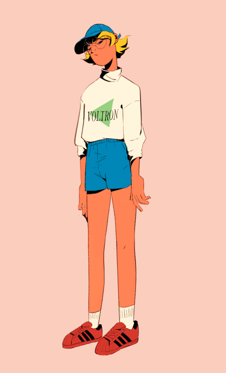bao-haus:did you know that i have a crush on pidge and also 80s aesthetics.