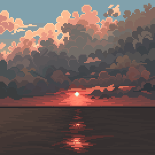 sunrise and sunset at the ocean follow my twitter / support me on patreon / shop / tip jar