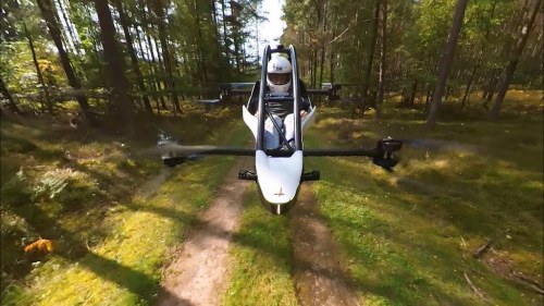 Jetson ONE, an Innovative Personal Electric Aerial Vehicle That Looks Like a Star Wars Speeder Bike