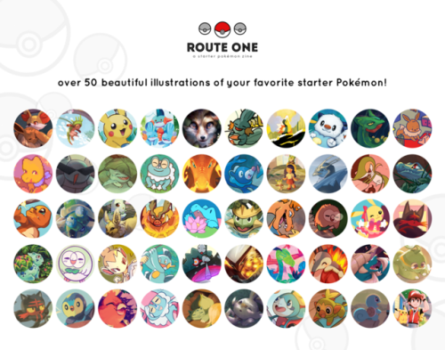 routeonezine: ROUTE ONE, a Starter Pokémon zine, is now open for pre-orders! Featuring over 5