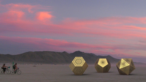 rollership:  littlelimpstiff14u2 said:”HYBYCOZO, or the Hyperspace Bypass Construction Zone, is a series of sublime, laser cut cosmic objects, ranging from a Burning Man art installation to design pieces for the home.The project is inspired by the