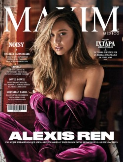 g-save: Alexis Ren - Maxim Mexico 2018 Marzo (21 Fotos HQ) Alexis Ren semi desnuda en la revista Maxim Mexico 2018 Marzo. Alexis crecio en Santa Monica, California y sus 11.8 millones de seguidores la hace a sus tiernos 21 años toda una Instababe.Ver