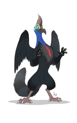 bobbylontra: “Let’s make a creature part 3″ results. In the end I got some kind of slim  griffon  x) 