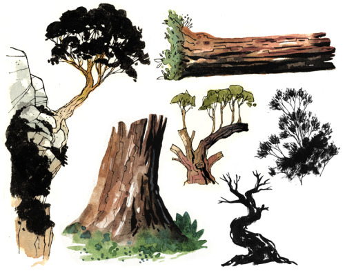 ancientspirals:  holiday sketchbookery