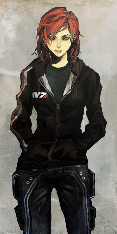 senseorsensuality - Casual Shepard by Arlmuffin