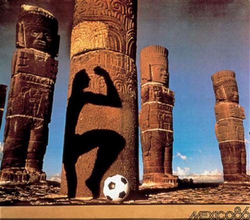 annie leibovitz: afiches promocionales para la copa del mundo méxico 1986